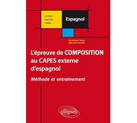 L'épreuve de composition au CAPES externe d'espagnol