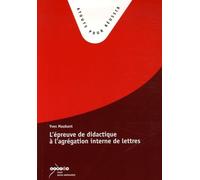 L'épreuve de didactique à l'agrégation interne de lettres
