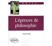 L'épreuve de philosophie
