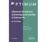 L'épreuve de sciences économiques et sociales à Sciences Po en 35 fiches
