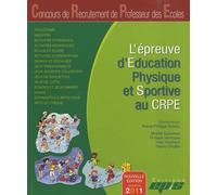 L'épreuve d'éducation physique et sportive au CRPE