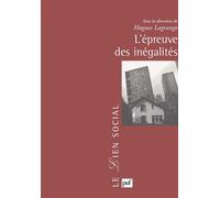 L'épreuve des inégalités - Hugues Lagrange - Puf - broché - Etude
