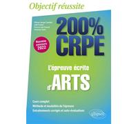L'épreuve écrite d'arts - CRPE Nouveau concours 2022 - Olivier-Serge Candau - Ellipses - broché - Scolaire / Universitaire