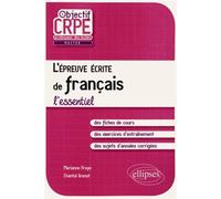 L'épreuve Écrite De Français - L'essentiel