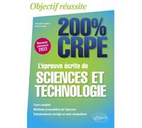L'épreuve écrite de sciences et technologie - CRPE Nouveau concours 2022 - Christelle Chahim - Ellipses - broché - Scolaire / Universitaire