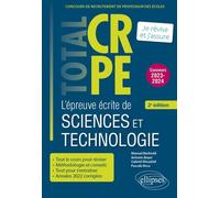 Lépreuve Écrite De Sciences Et Technologie - Edition 2023-2024