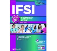 L'épreuve orale: Concours d'entrée en IFSI