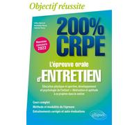 L'épreuve orale d'entretien Éducation physique et sportive, développement et psychologie de l’enfant - Motivation et aptitude à se projeter dans le métier - Gilles Marrot - Ellipses - broché - Scolair