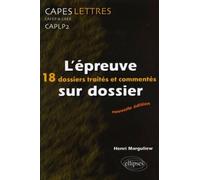 L'épreuve sur dossier - Henri Marguliew - Ellipses - broché - Etude