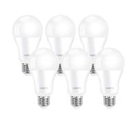 Lepro Ampoules LED E27 13W Équivalent 100W, Ampoule Standard Culot, 6500K Blanc Froid, 1521Lm,LED Économie d'Énergie - Lot de 6