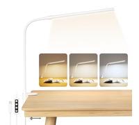 Lepro Lampe Bureau Pince USB 460lm Blanc