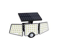 Lepro Lampe de Sécurité Solaire Extérieur Puissante IP65 Étanche 1200LM | Projecteur Extérieure avec Détecteur de Mouvement PIR, 3 Têtes, Solaire éclairage Mural d'extérieur pour Porche, Jardin