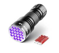 Lepro Lampe UV 395nm 3 Piles AAA Fournies