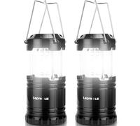 Lepro Lot de 2 Lanterne Camping LED à Piles 140 lm IPX4