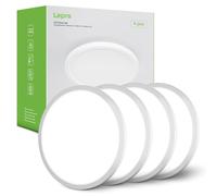 Lepro Plafonnier LED 18W, 5000K 1800LM, Angle 115°, Non Dimmable, 4Pcs