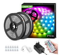 Lepro Ruban LED RGB 15m Multicolore Avec Télécommande