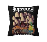 Leprous Bilateral Progressive Metal Agent Fresco Black S to 6 Summer Basic New Brand Taie d'oreiller Homme