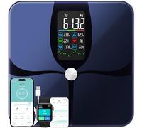 LEPULSE Balance Connectée Grand Écran - Impédancemètre Intelligent 22 Données Corporelles Masse Graisseuse Musculaire APP