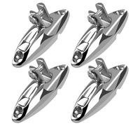 Leqindacar Charnière de pont supérieur Bimini en acier inoxydable 316 pour bateau yacht rotatif à 360 degrés