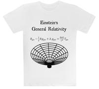 L'équation De La Relativité Générale D'einstein T-Shirt Blanc pour Enfants T-Shirt À Manches Courtes pour Enfants Kids White Tee Children Short Sleeve T-Shirt