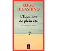 L'Équation de plein été - Keigo Higashino - Actes sud - Poche - Roman