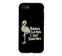 L'équilibre est Un Mythe, Je Reste là, Flamingo Coque pour iPhone SE (2020) / 7/8