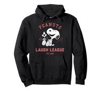 L'équipe Classique Universitaire Peanuts Snoopy Woodstock Laugh League Sweat à Capuche