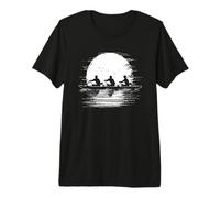L'équipe d'aviron Esquisse Un Bateau à rames T-Shirt Haut de Gamme