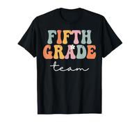L'équipe de cinquième année Retro Groovy Women revient à l'école T-Shirt