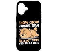 L'équipe de Course de Chow Chow arrivera Quand Nous y Coque pour iPhone 16