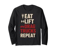 L'équipe de Fans de Strongman Atlas Stone Truck Truck Truck Training Dad Manche Longue
