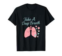 L'équipe de Good Vibes Prend Une Profonde Respiration, Pastels, poumons et cœurs T-Shirt