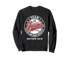L'équipe de Jésus va et Fais des Disciples Matthieu 28:19 Sweatshirt