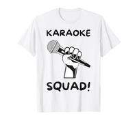 L'équipe de karaoké de KTV ! Microphone pour chanteurs T-Shirt