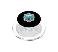 L'équipe De L'expédition en Antarctique Rétro Antarctique PopSockets PopGrip pour MagSafe