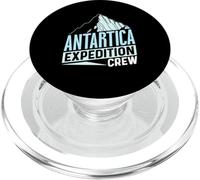 L'équipe De L'expédition en Antarctique Rétro Antarctique PopSockets PopGrip pour MagSafe