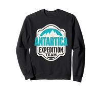 L'équipe De L'expédition en Antarctique Rétro Antarctique Sweatshirt