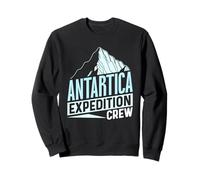 L'équipe De L'expédition en Antarctique Rétro Antarctique Sweatshirt