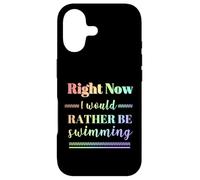 L'équipe de Natation en ce Moment, Je préfèrerais Nager Coque pour iPhone 17