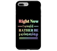 L'équipe de Natation en ce Moment, Je préfèrerais Nager Coque pour iPhone 7 Plus/8 Plus