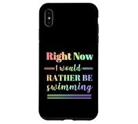 L'équipe de Natation en ce Moment, Je préfèrerais Nager Coque pour iPhone XS Max