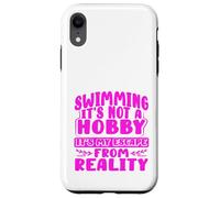L'équipe de Natation Natation My Escape from Reality Swimmer Coque pour iPhone XR
