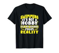 L'équipe de Natation Natation My Escape from Reality Swimmer T-Shirt