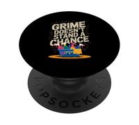 L'équipe de Nettoyage de Grime n'a Aucune Chance PopSockets PopGrip Adhésif