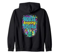 L'équipe de Nettoyage rétro de Housekeeping Squad Sweat à Capuche