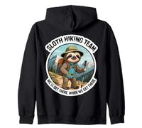 L'équipe de randonnée paresseuse Nous y arrivera Quand Nous y arriverons Lentement Sweat à Capuche