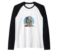 L'équipe de randonnée paresseux prendra aussi longtemps que cela prendra drôle Manche Raglan