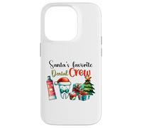 L'équipe Dentaire préférée du Père Noël sur Le thème de Noël Coque pour iPhone 14 Pro