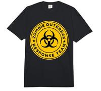L'équipe d'intervention en Cas d'épidémie de Zombies est Une Apocalypse Zombie Amusante Comfort Colors Adult Heavyweight T-Shirt
