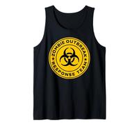 L'équipe d'intervention en Cas d'épidémie de Zombies est Une Apocalypse Zombie Amusante Débardeur